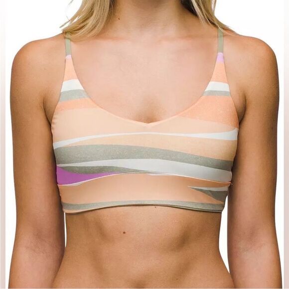 NWT Prana Willow Falls Reversible Swim Top in Waves and‎ Green Size M - Picture 1 of 12